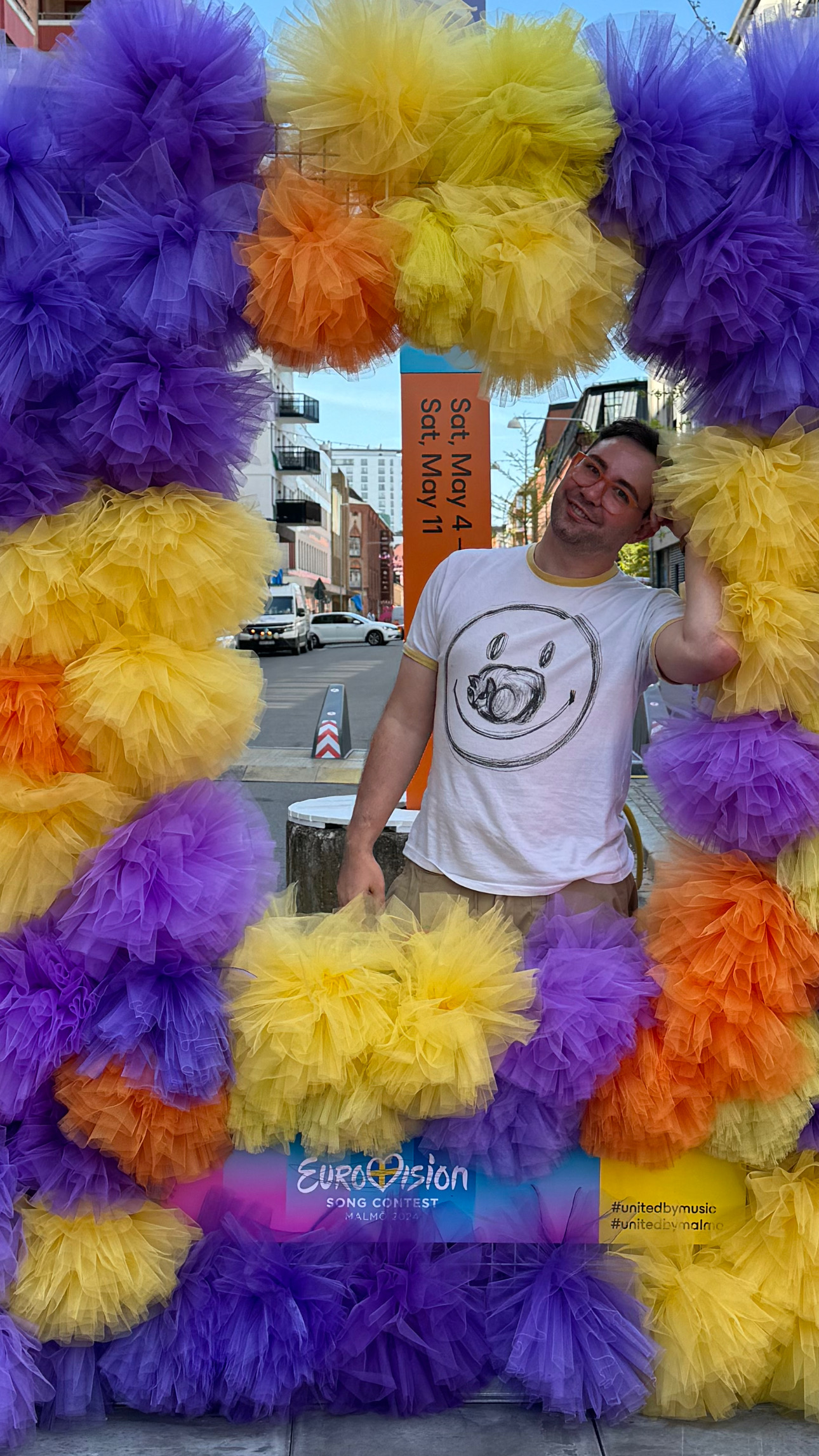 Me in the Eurovision Village